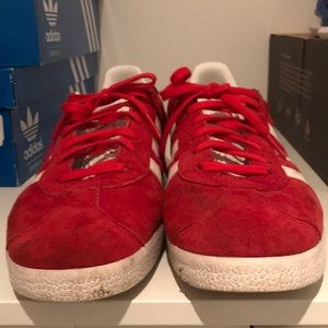 Adidas Gazelle Ruby Red MENS Size 11